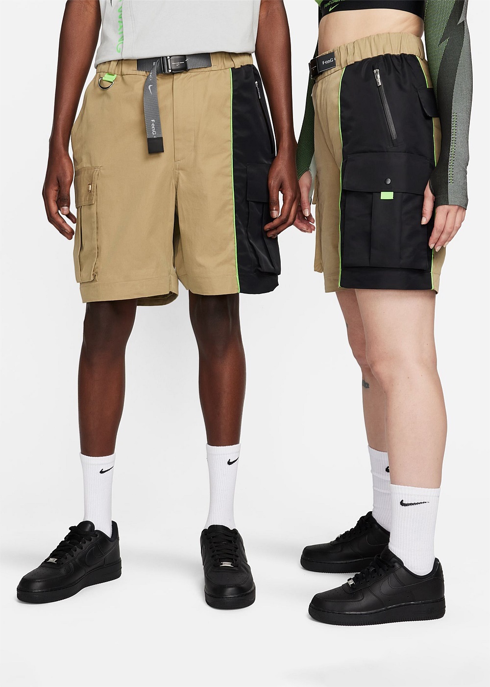 Nike x Feng Chen Wang Cargo Pants Khaki - 5