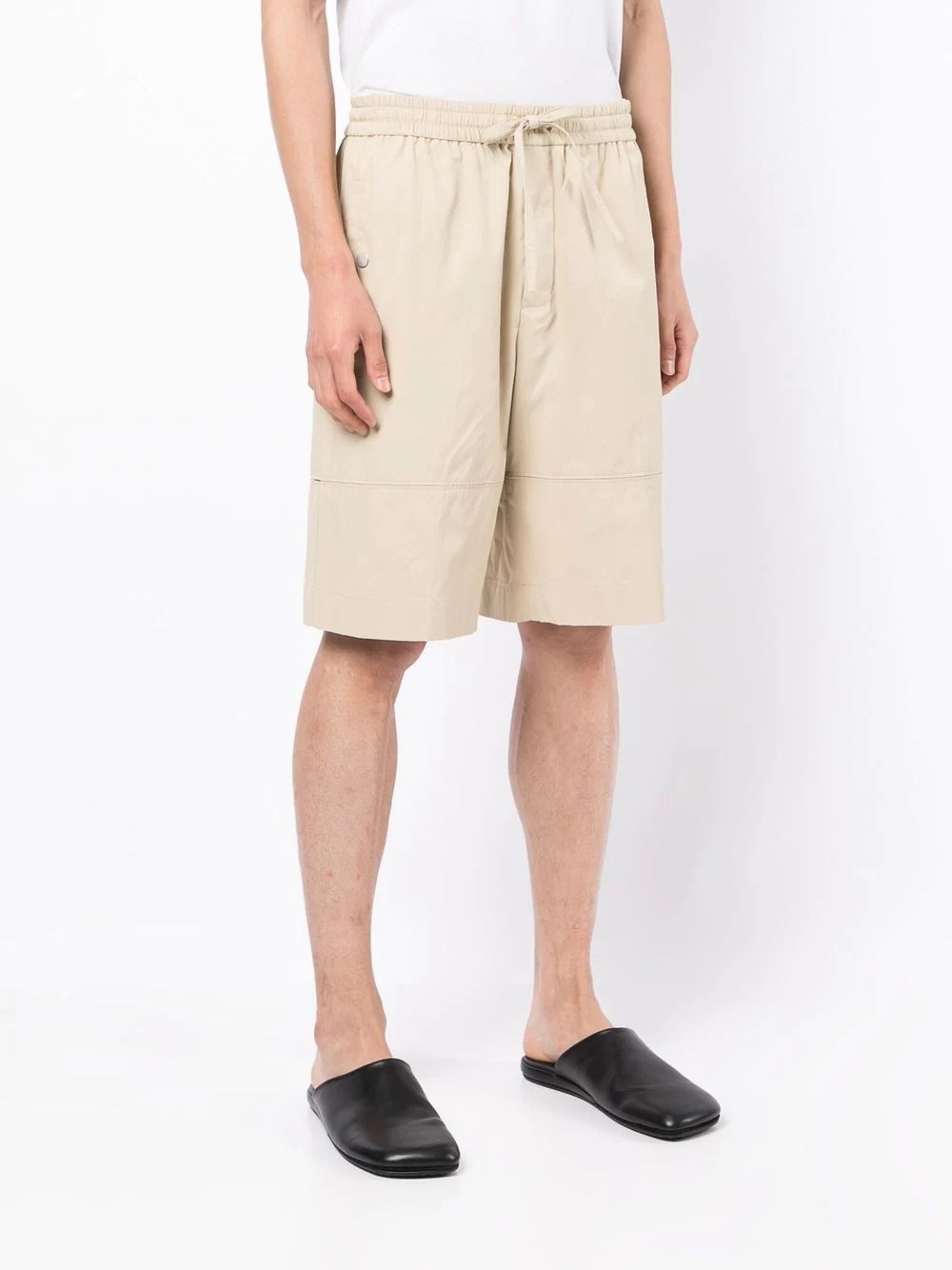 drawstring-fastening shorts - 3