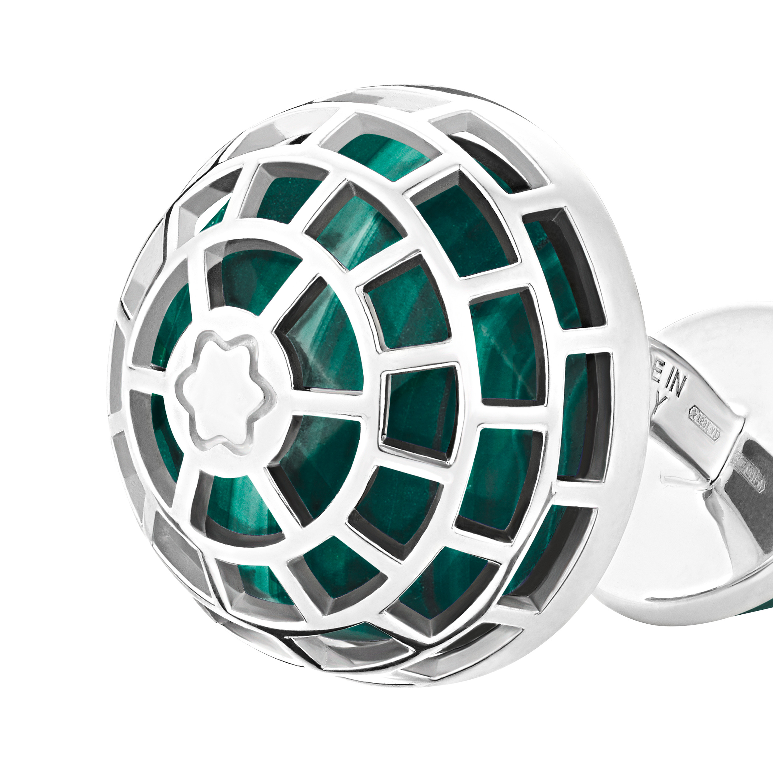 Montblanc Meisterstück Cufflinks with Malachite stone - 3