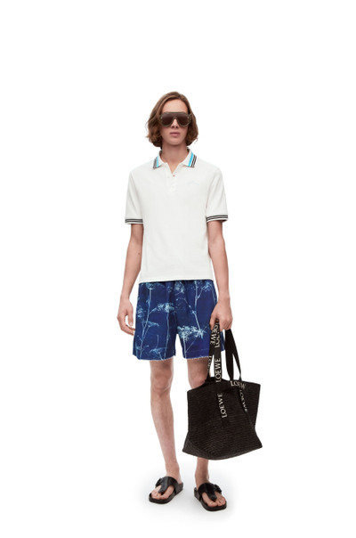 Loewe Fennel drawstring shorts in cotton outlook