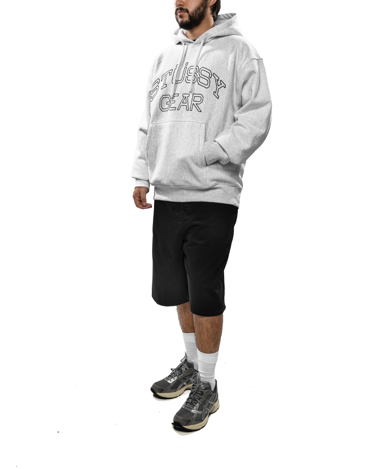 ★送料・関税込★Stussy★TOUGH GEAR HOODIE★ASH HEATHER★ Tough Gear International Hoodie – Ash Heather | Sweats
