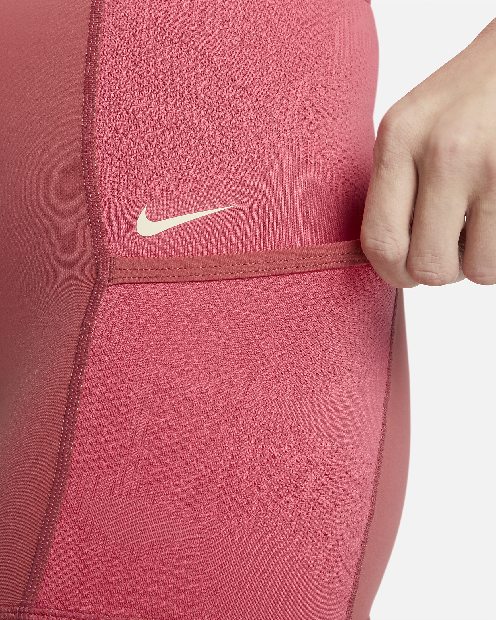 Women's Nike Pro High-Waisted 3" Training Shorts with Pockets - 4