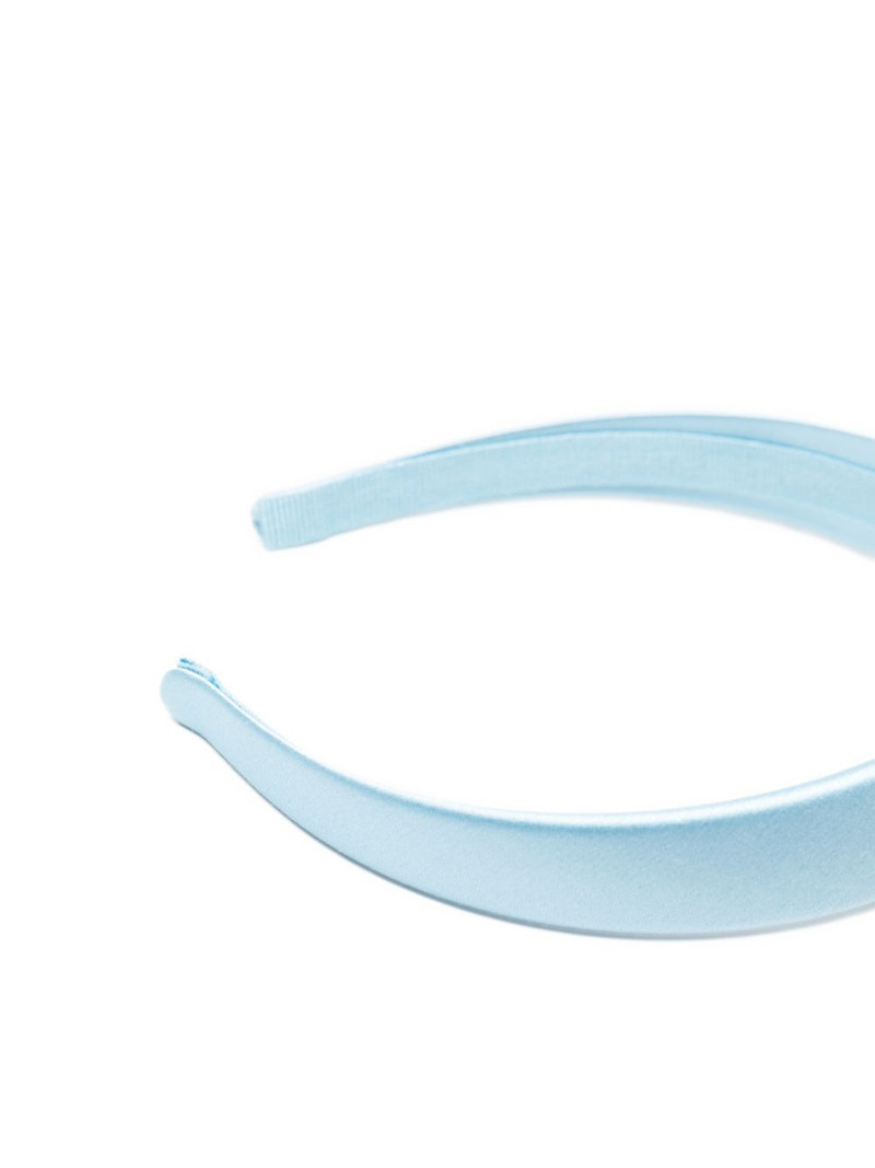 VERSACE Medusa-Head bow-detail headband outlook