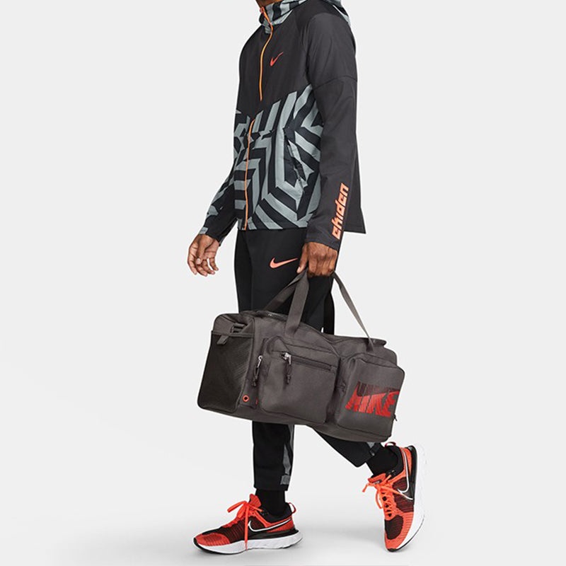 Nike Utility Power Logo Training Bag 'Grey' DB1147-254 - 5