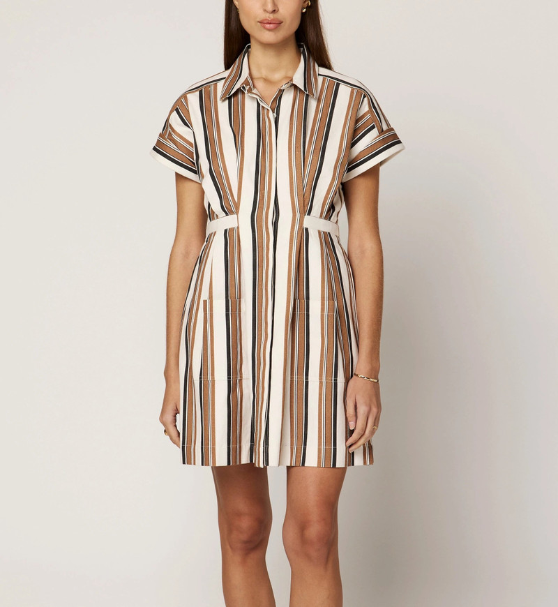 SABLE MINI DRESS | GIATTA STRIPE 1