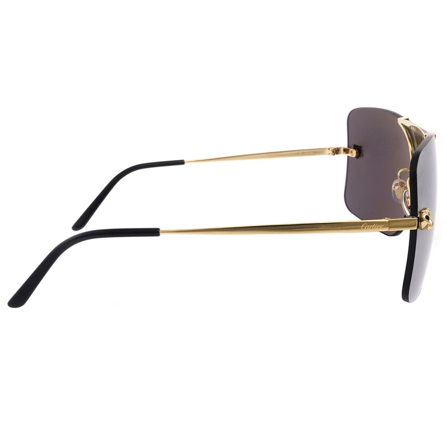 Cartier Panthere de Cartier Rose Gold Shield Ladies Sunglasses CT0023S 002 99 - 4