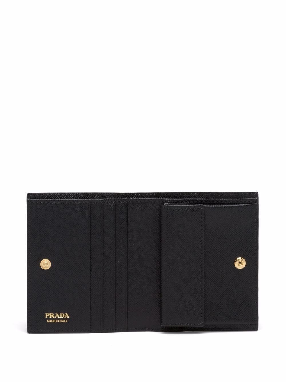 logo-embossed compact wallet - 3