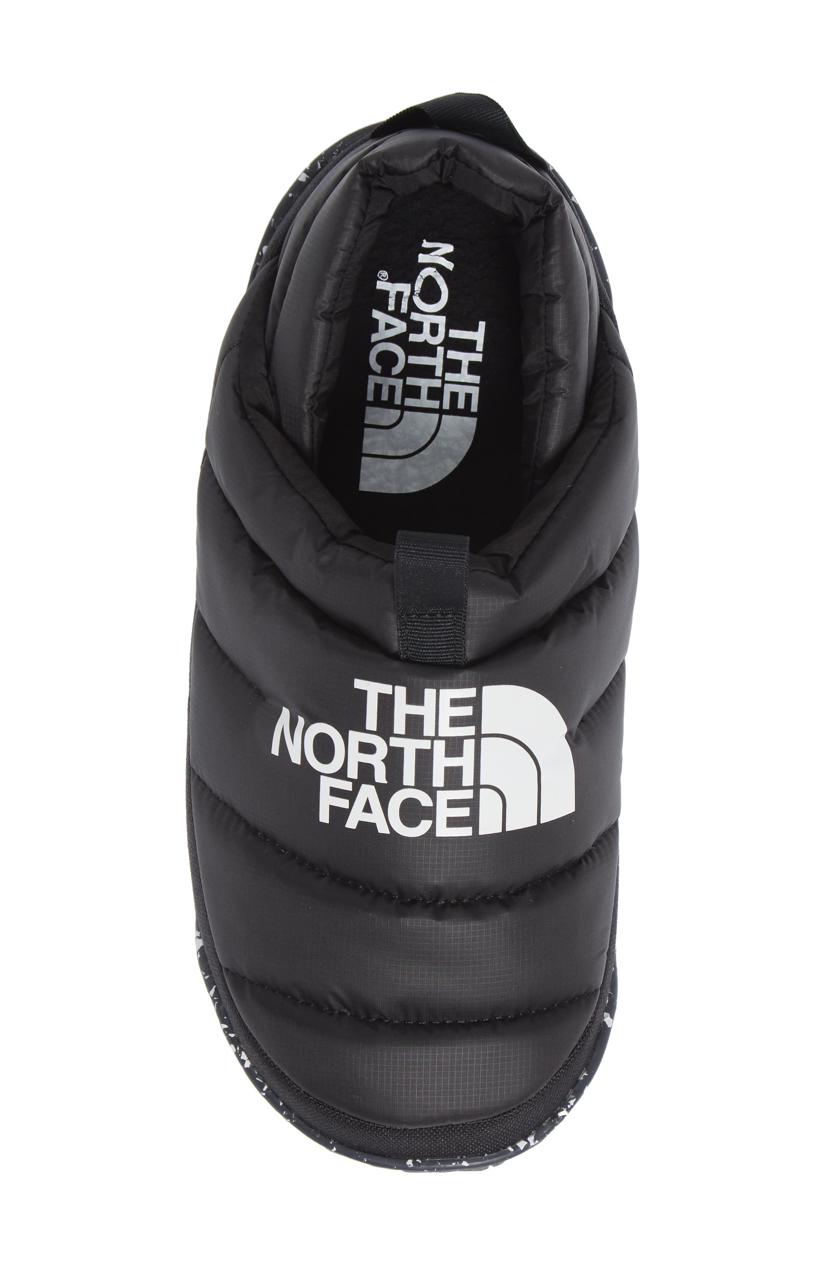 The North Face Nuptse Down Slipper in Tnf Black/tnf White at Nordstrom - 5