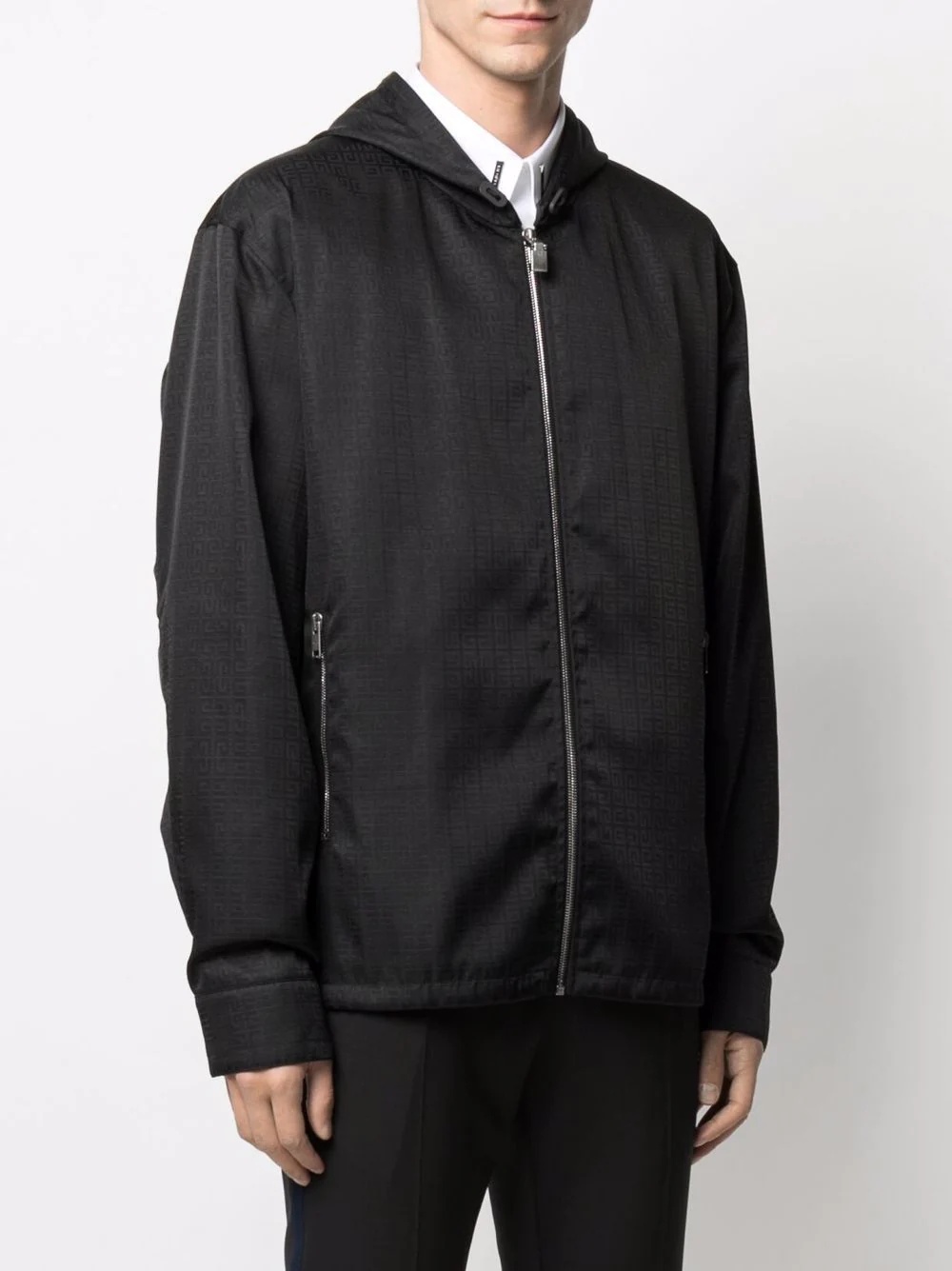 4G jacquard windbreaker jacket - 3