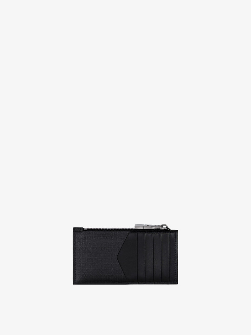 Givenchy GIVENCHY ZIPPED WALLET IN 4G NYLON outlook