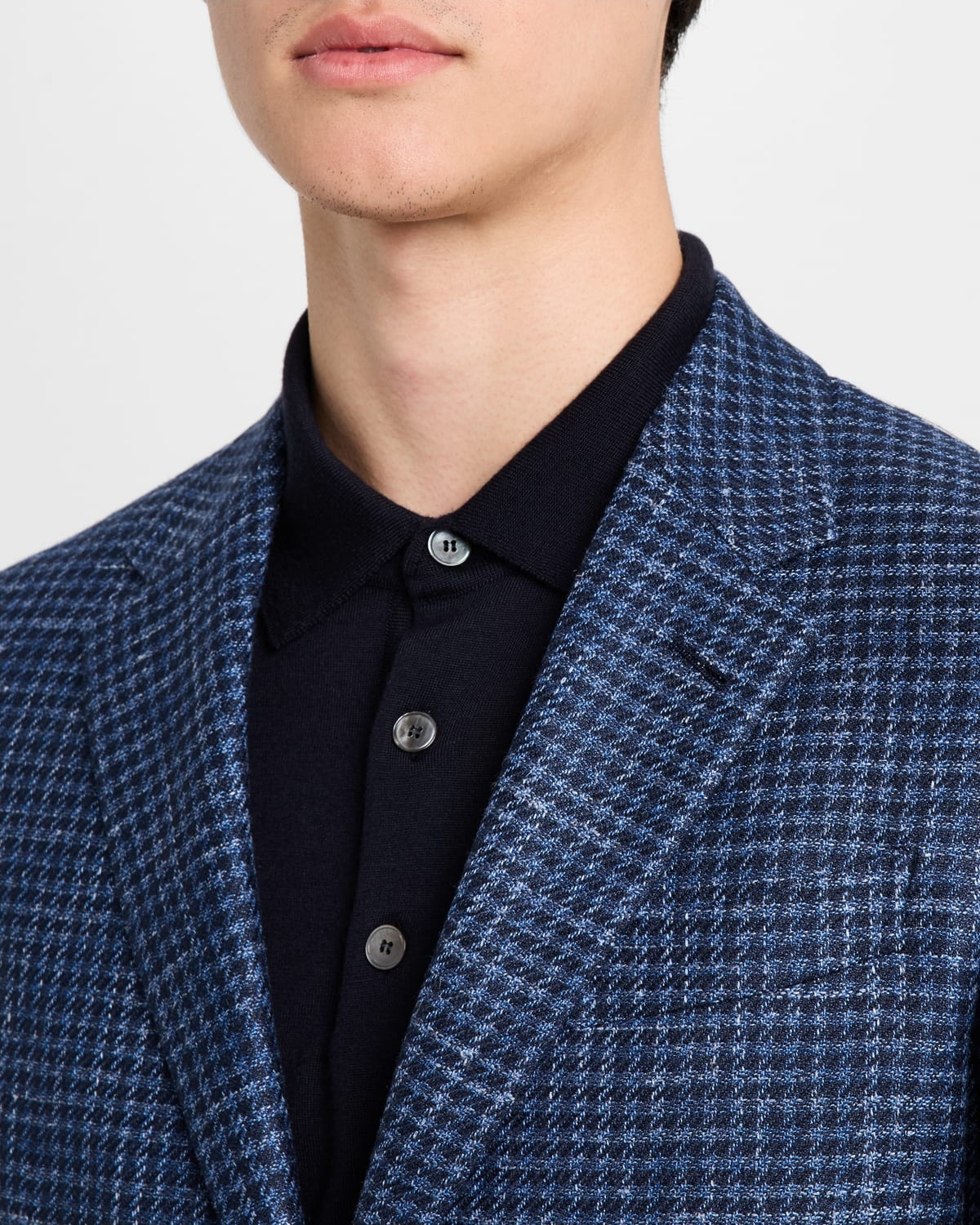 Men's Houndstooth Sport Coat - 7