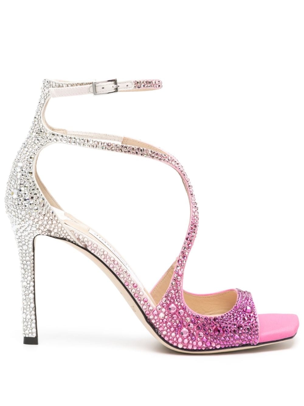 Azia 95mm crystal-embellished sandals - 1