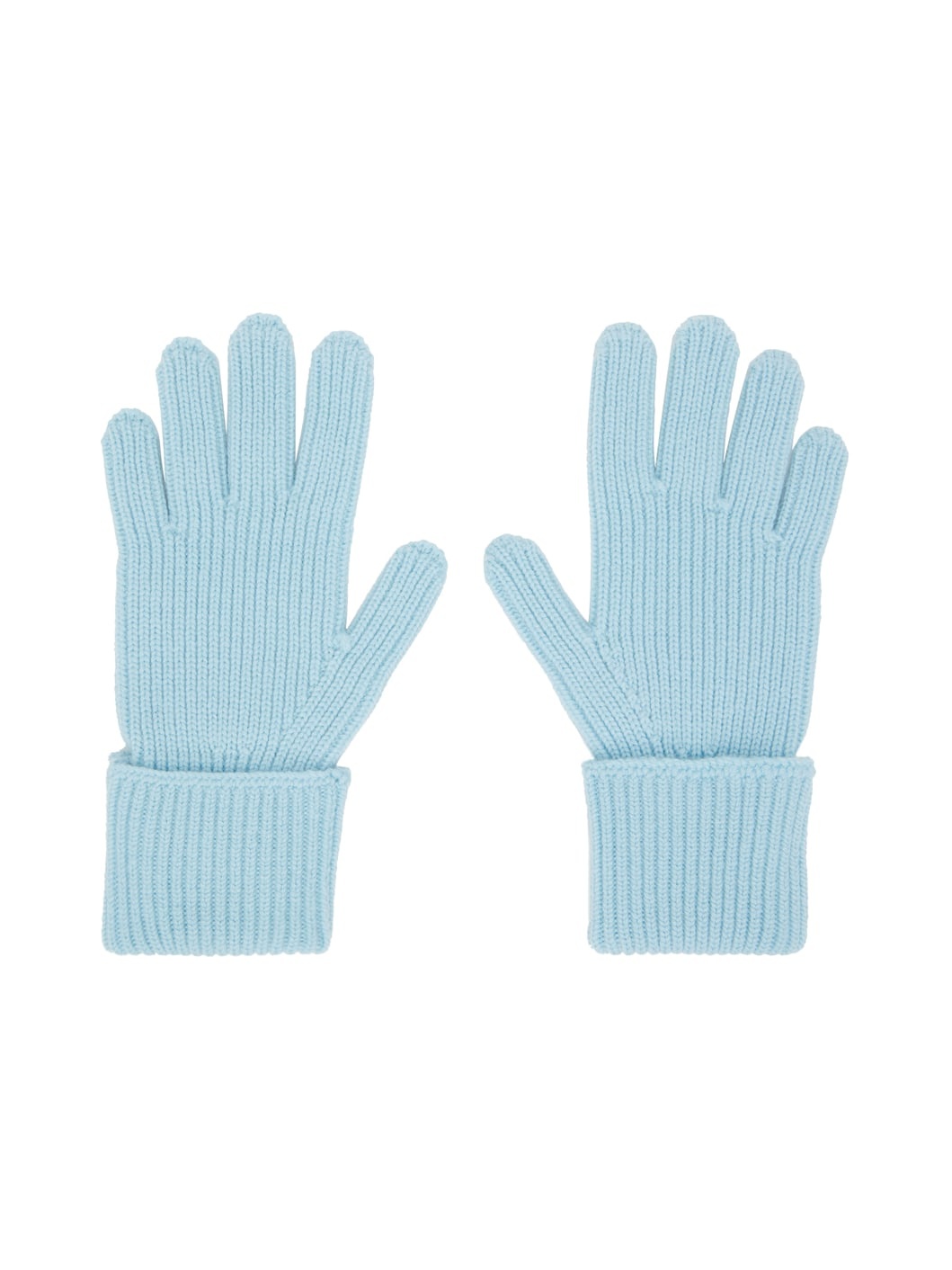 Blue 90s Logo Gloves - 2