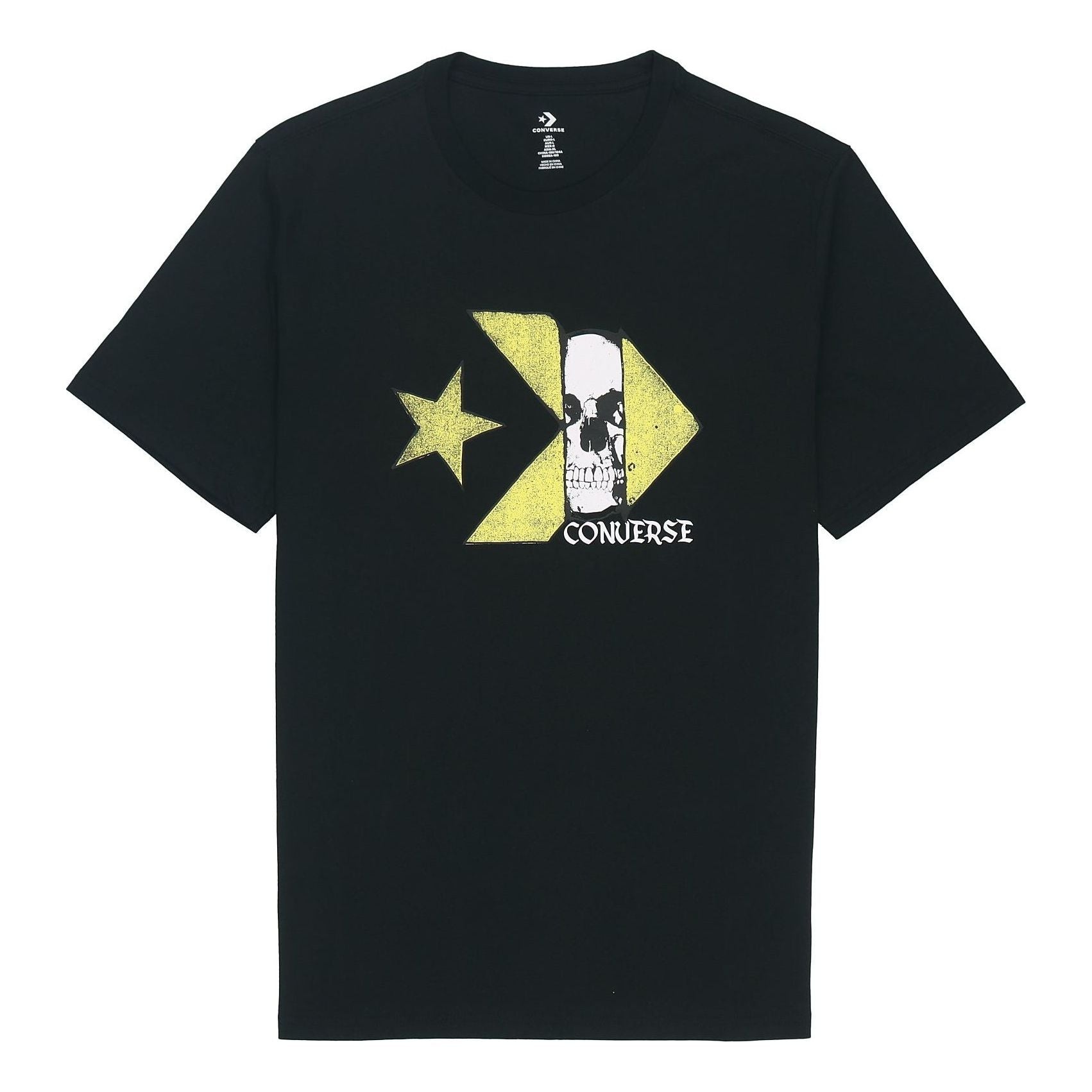 Converse skull t shirt best sale