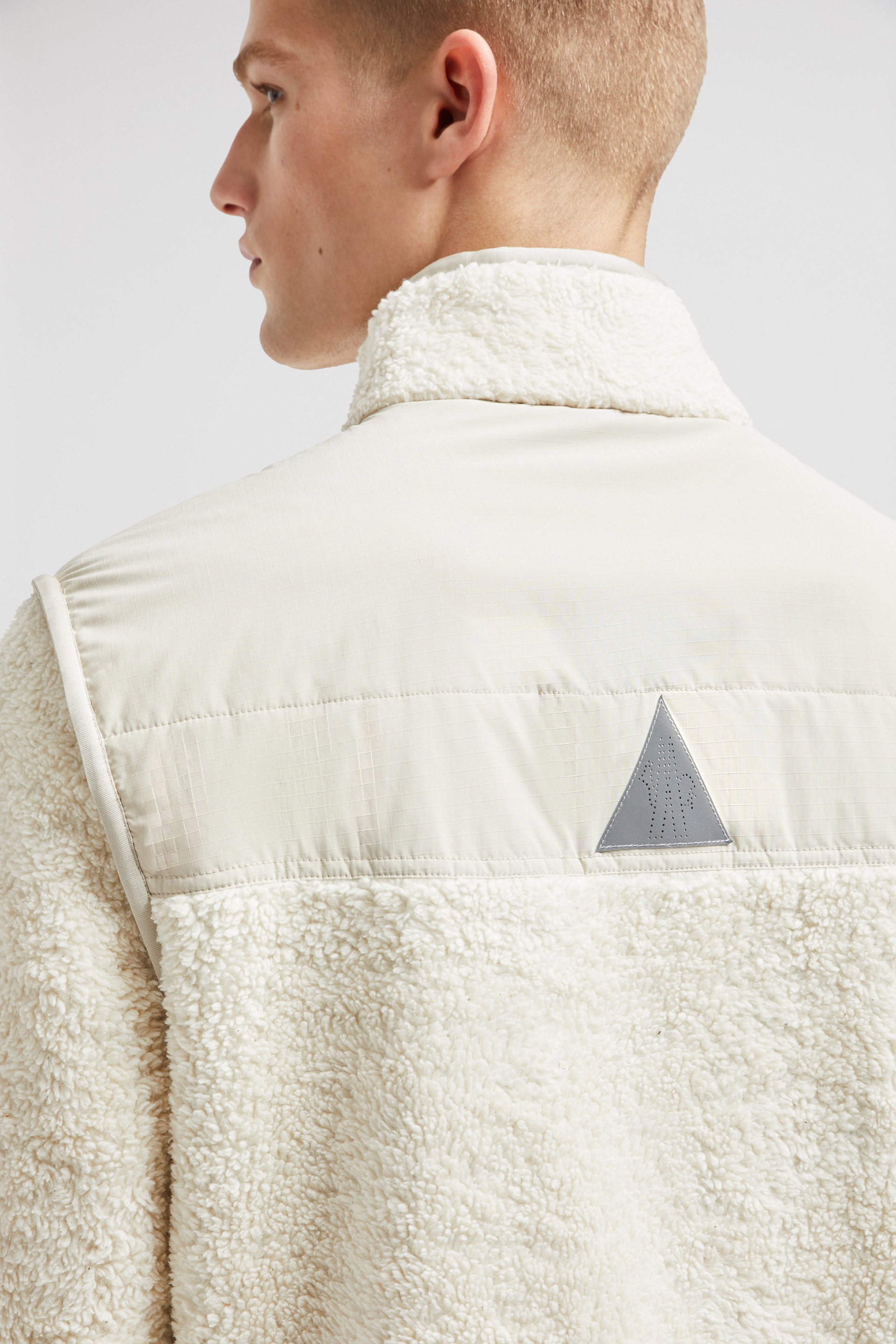 Padded Teddy Zip-Up Sweatshirt - 8