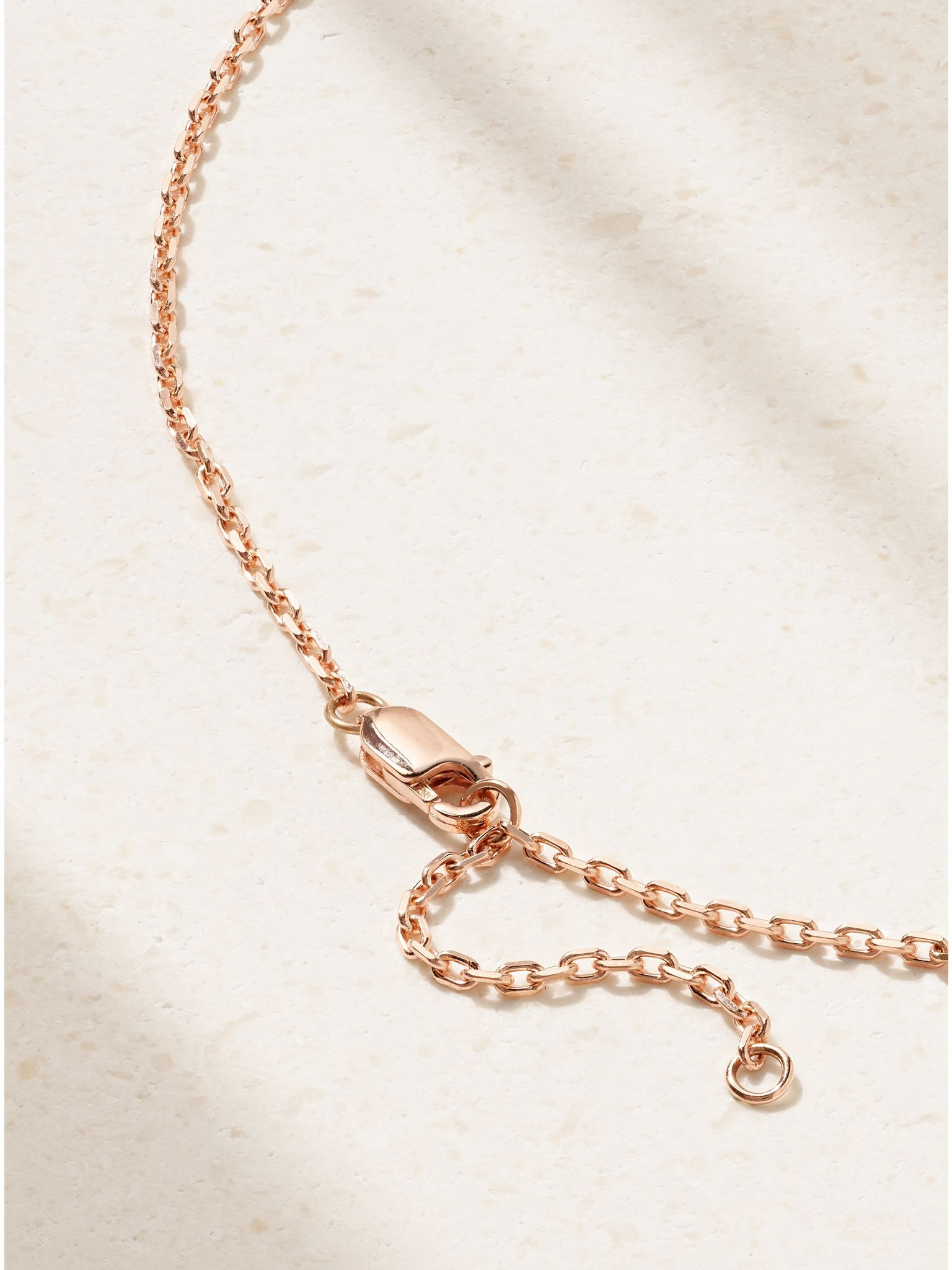 Antifer 18-karat rose gold, lapis lazuli and diamond necklace Gold - 3