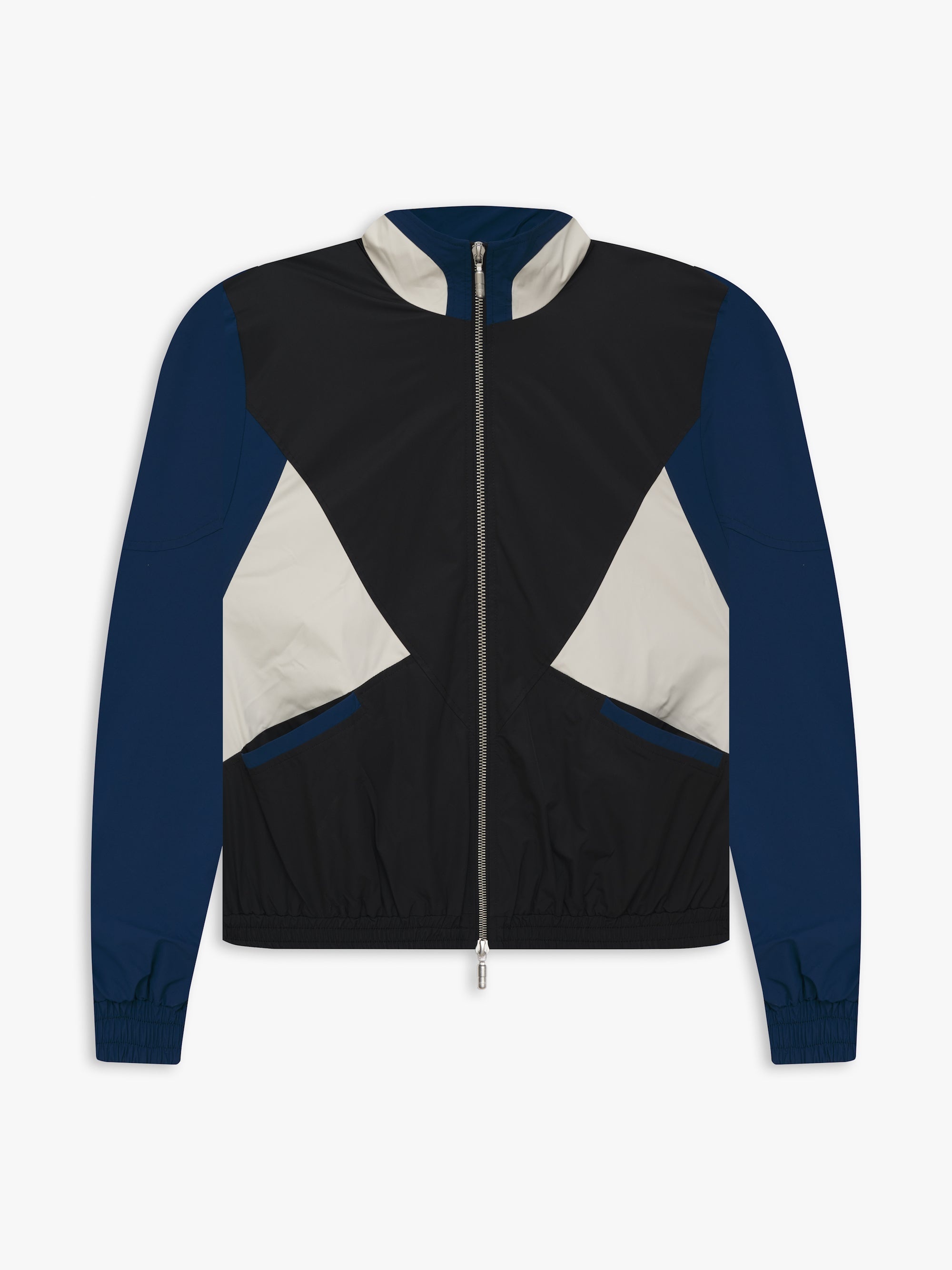 COLOR BLOCKED TRACK JACKET - 1