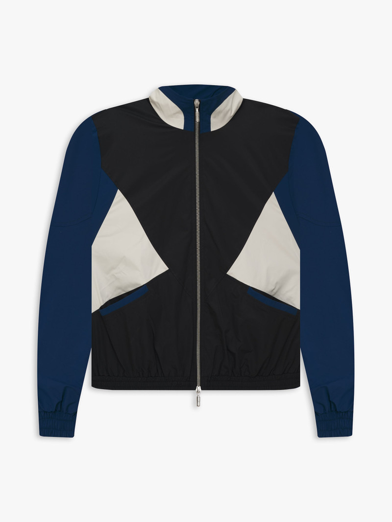 COLOR BLOCKED TRACK JACKET - 1
