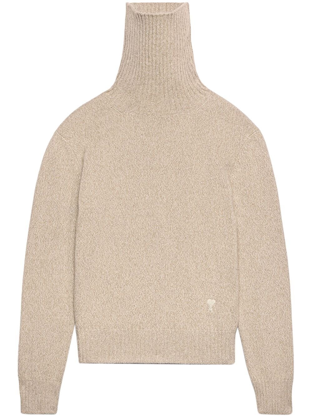 roll-neck cashmere jumper - 1