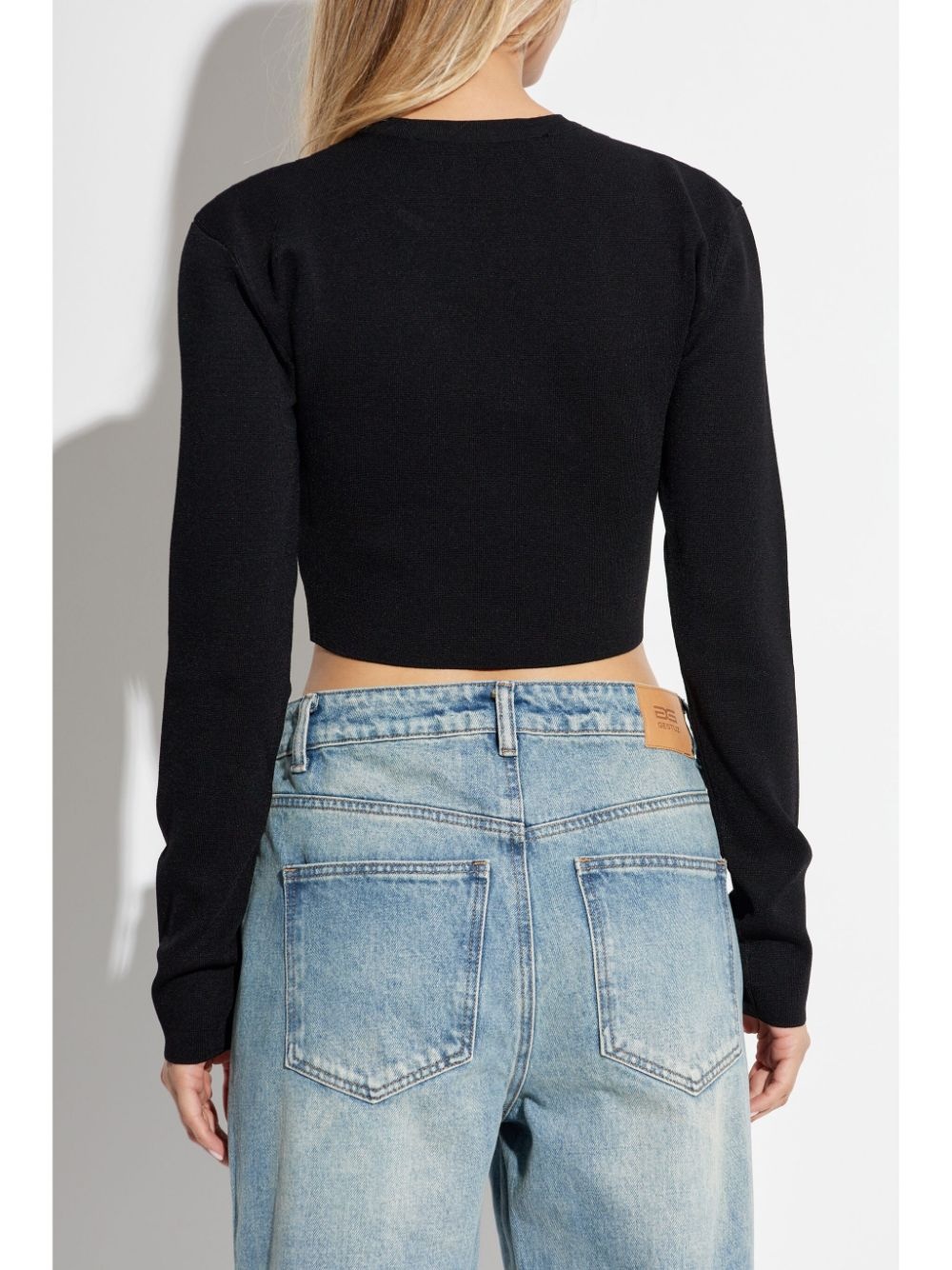 cropped sweater - 4
