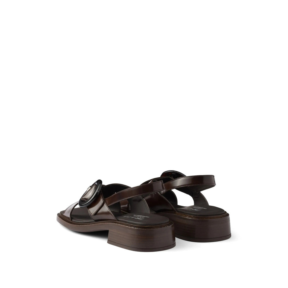 Prada Brown Sandals Women - 4