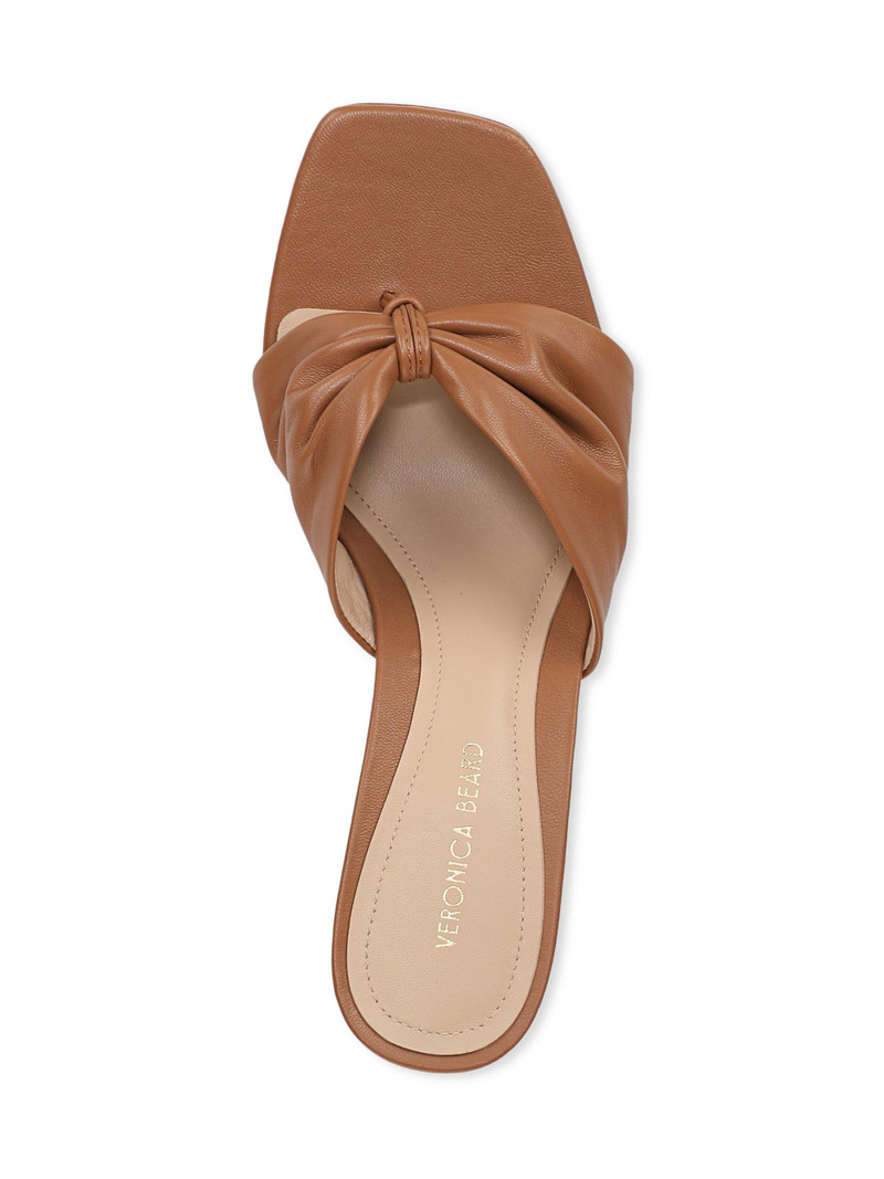 Women's Tullia Leather 85MM Wedge Sandals - Hazelwood 4
