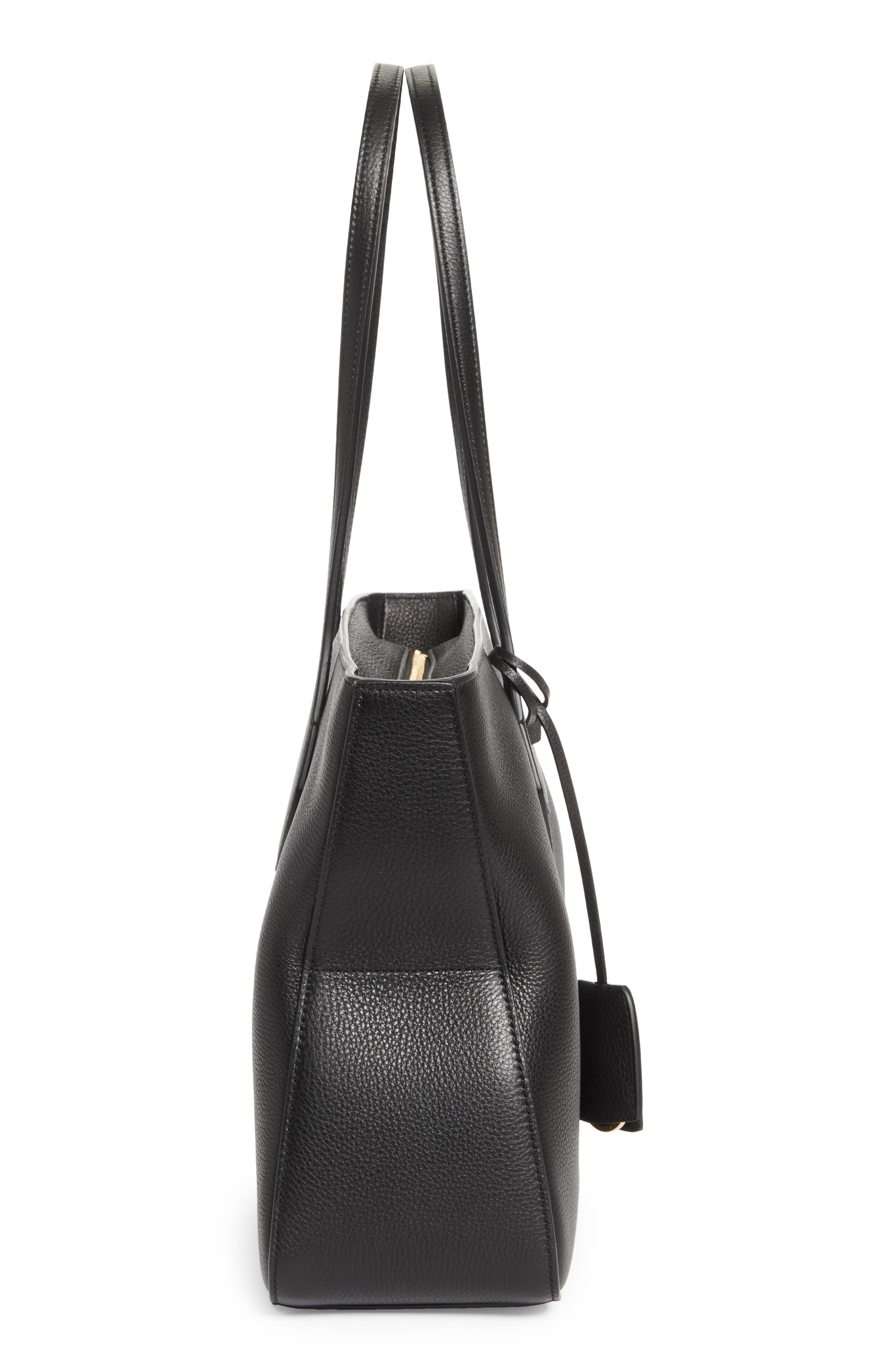 FERRAGAMO Small Star Leather Tote Bag in Nero Nero at Nordstrom - 6