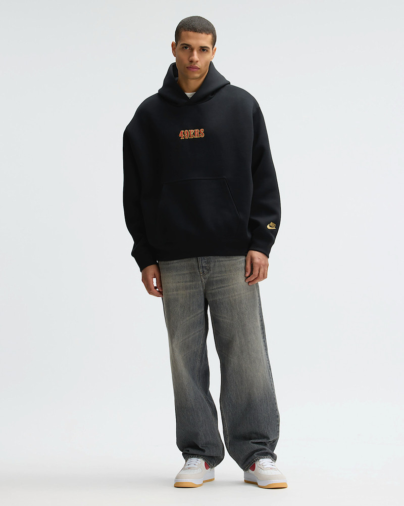 San Francisco 49ers Rivalries Collection Oversized Tech Fleece Men's Nike NFL Pullover Hoodie 3