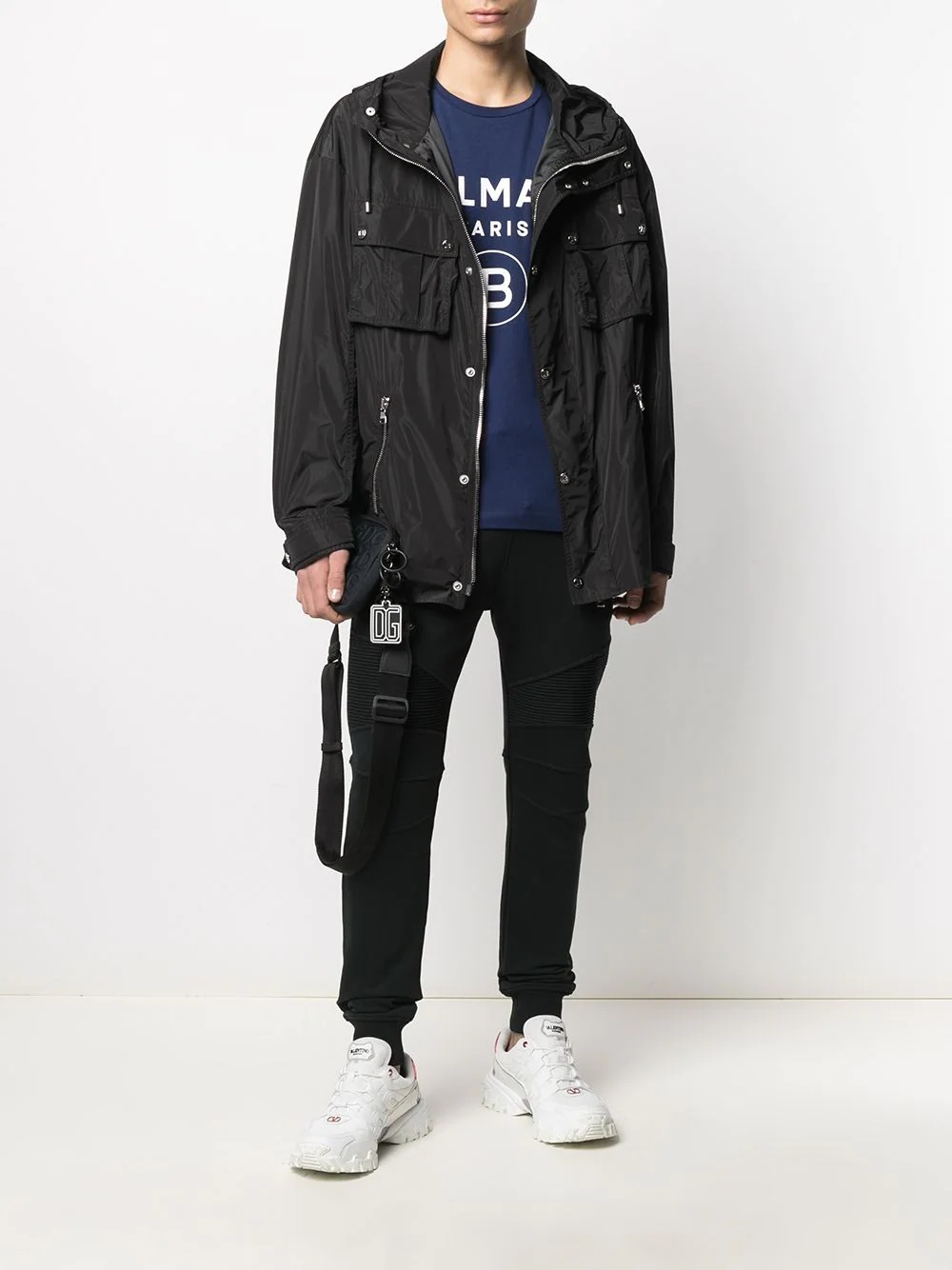 zip-front drawstring jacket - 2