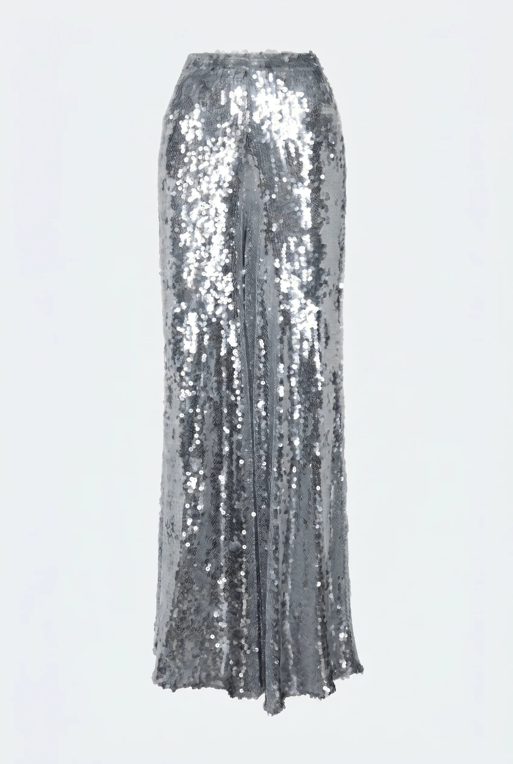 Mesh Sequin Wide Leg Pant - 1