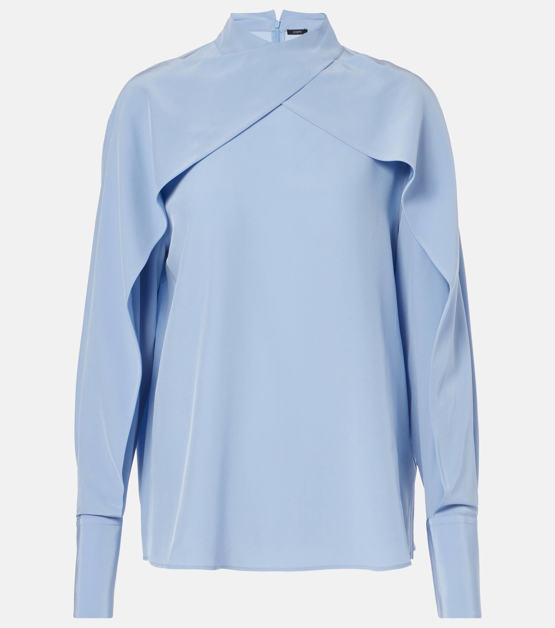Bailie silk crêpe de chine blouse - 1