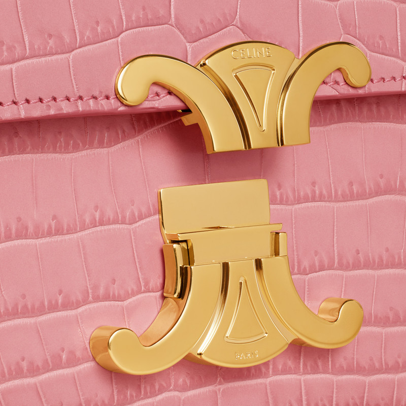 Teen Triomphe Bag in Crocodile 5