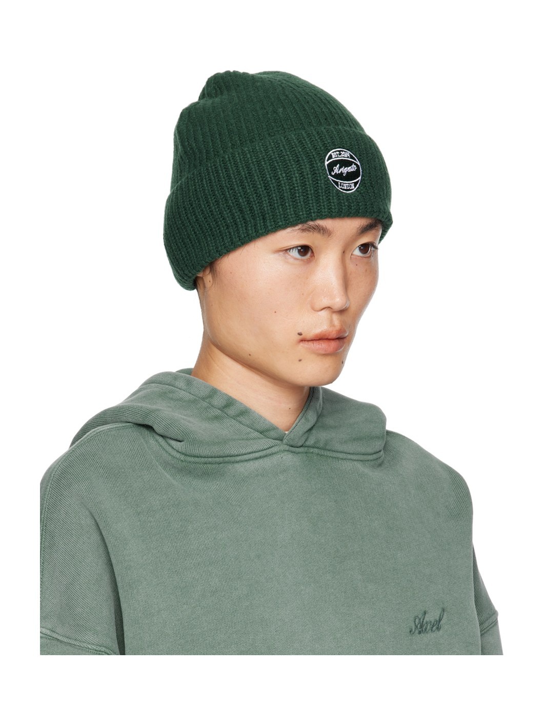 Green Dunk Beanie - 2