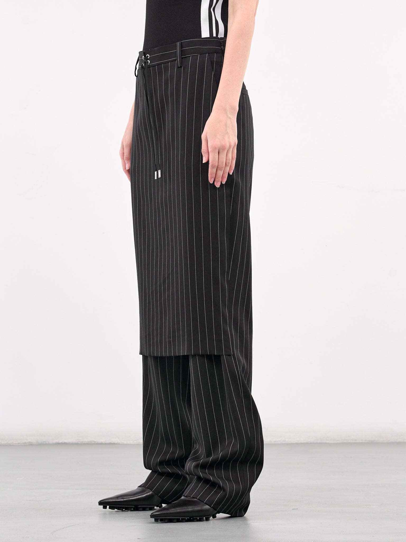 The Lace-Up Pant Skirt - 2