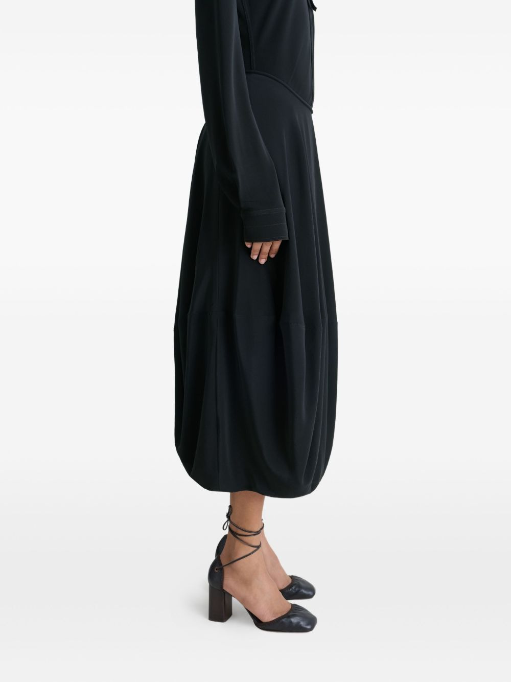 balloon midi skirt - 4