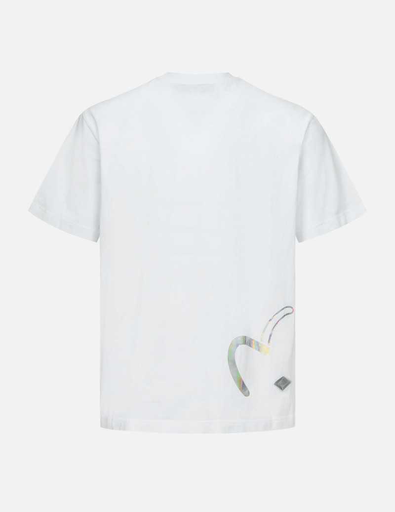 EVISU Kamon and Iridescent Seagull Print Regular Fit T-Shirt outlook