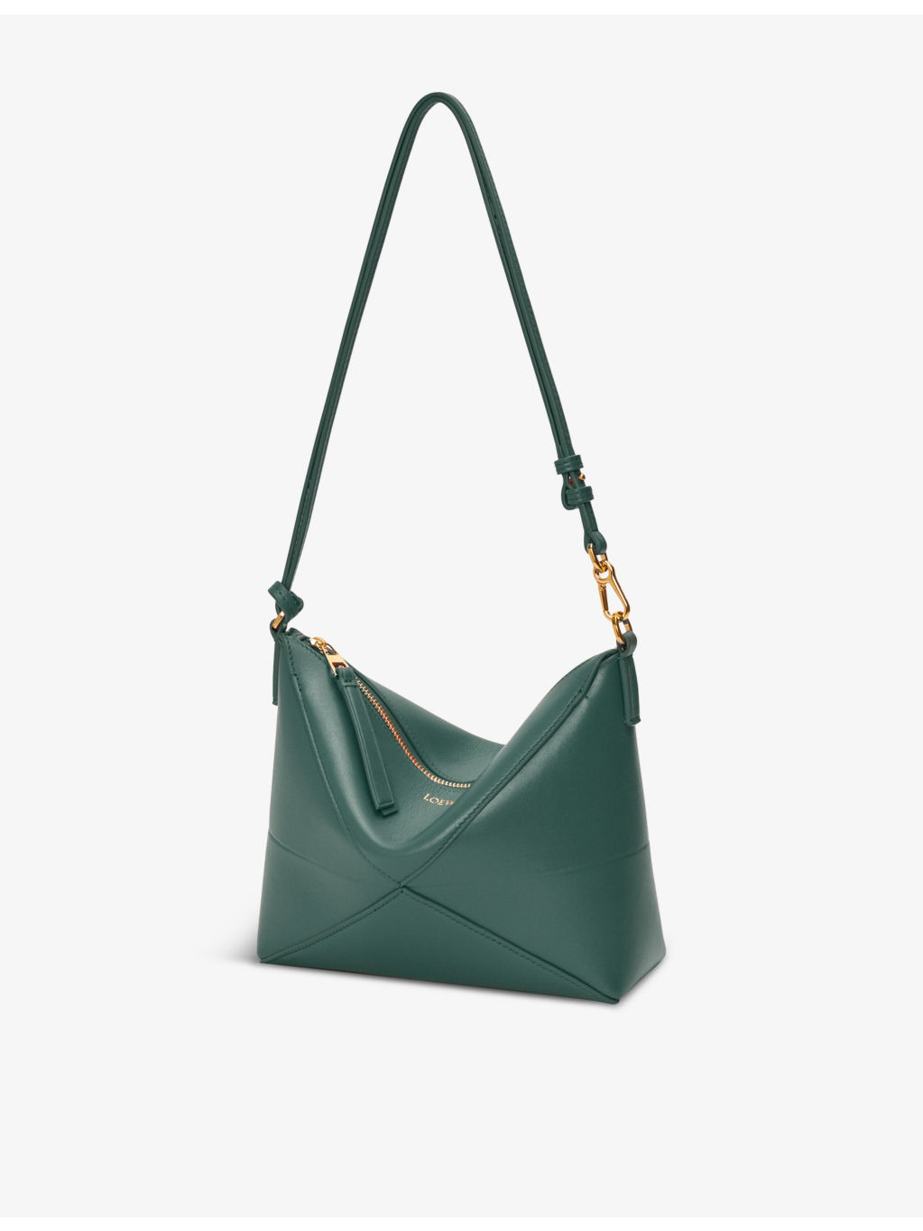 Puzzle Fold Pouch leather shoulder bag - 5