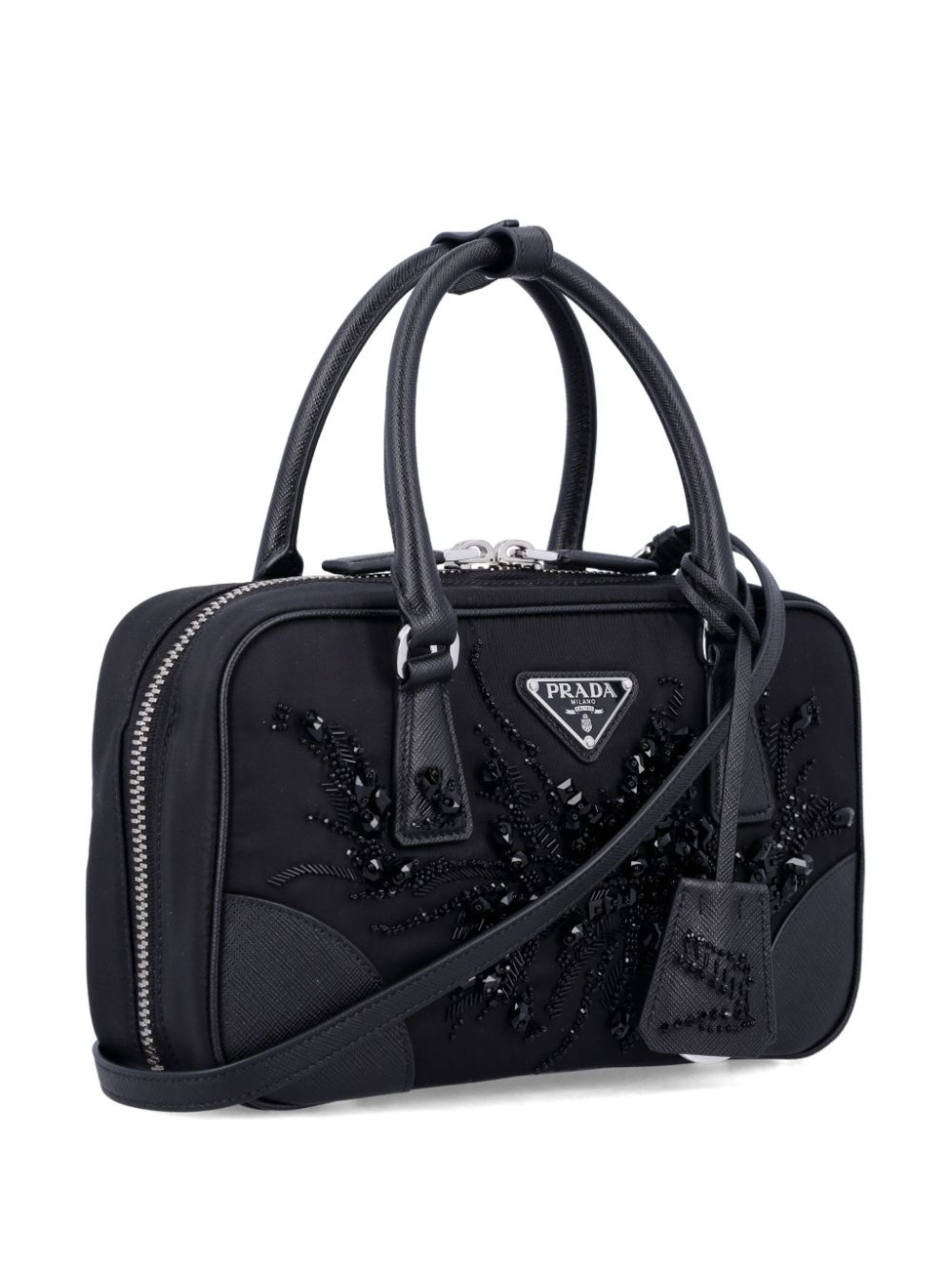 embroidered detailing mini bag - 3