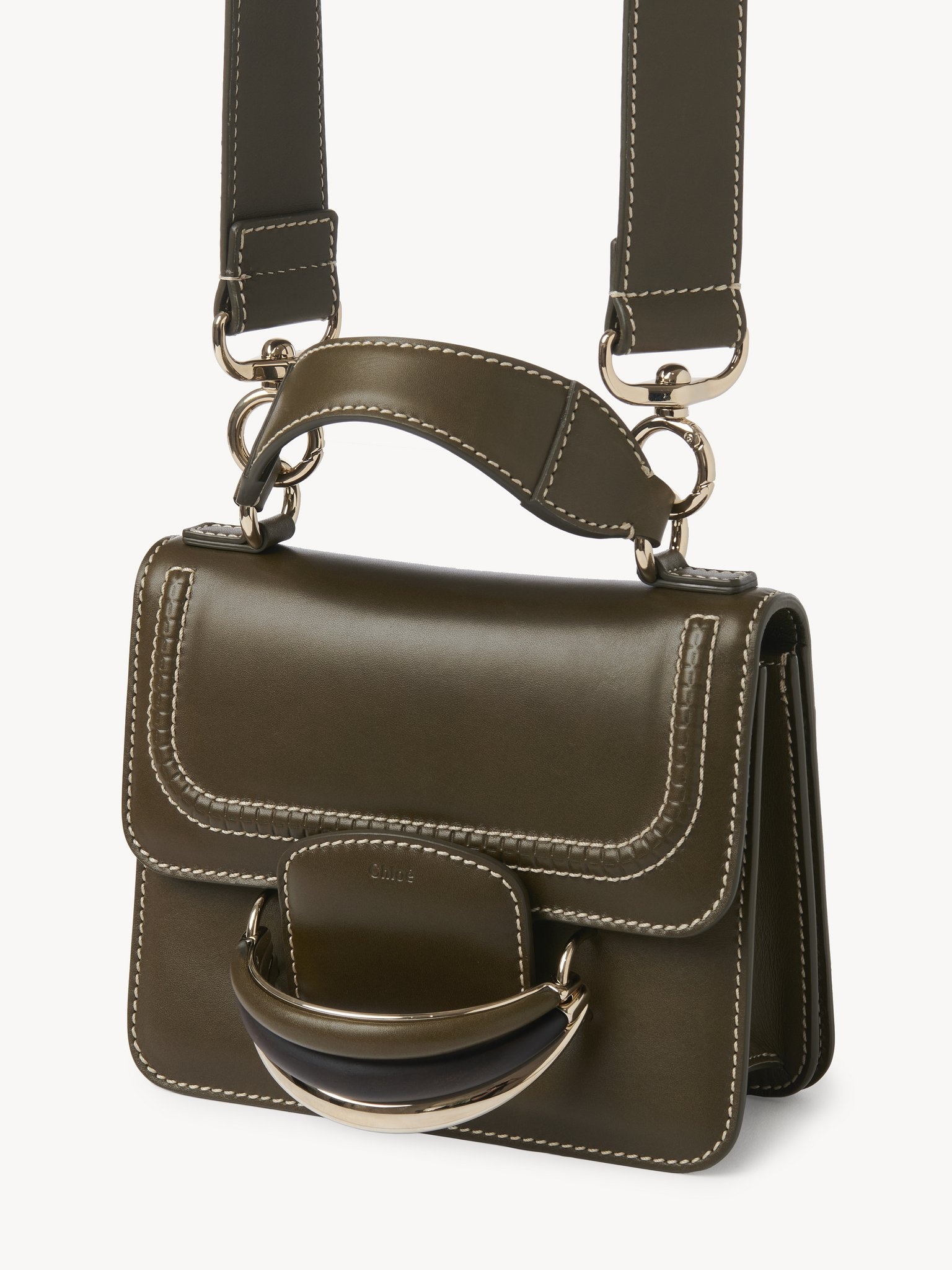 【送料&関税込】ChloAC Mud Leather Small Kattie Handbag Chloé Mud leather small Kattie handbag | gebnegozionline