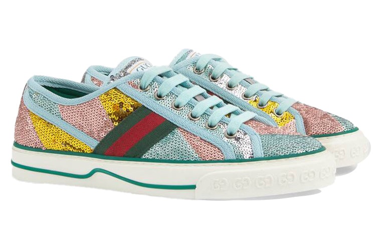 (WMNS) Gucci Tennis 1977 'Sequin - Multi' 652622-2MO10-8492 - 2