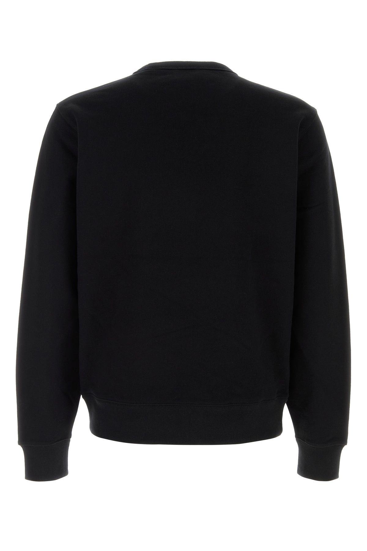 Black cotton sweatshirt - 2