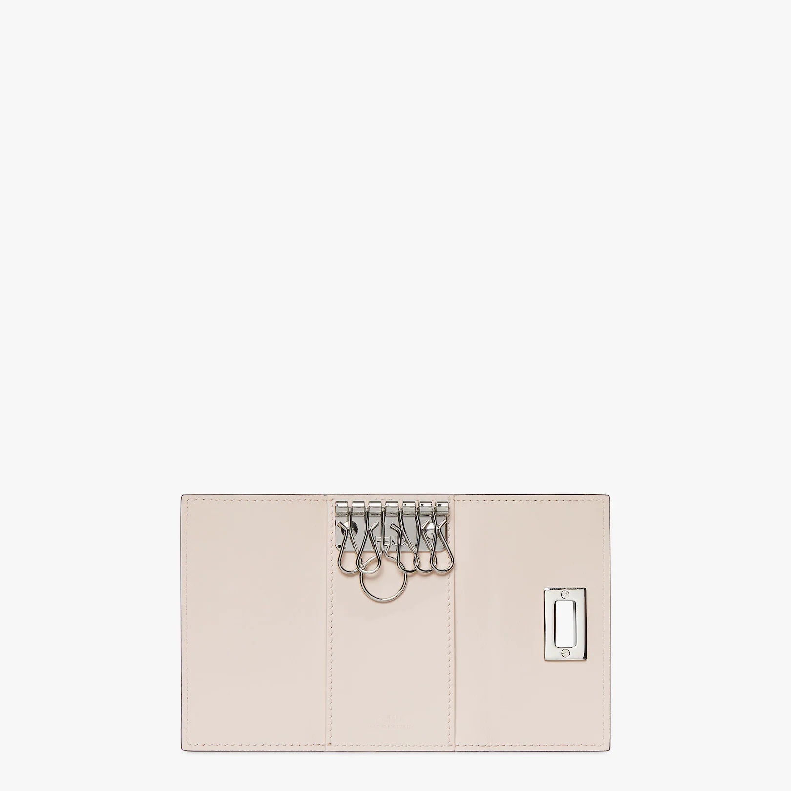 White leather key case - 3