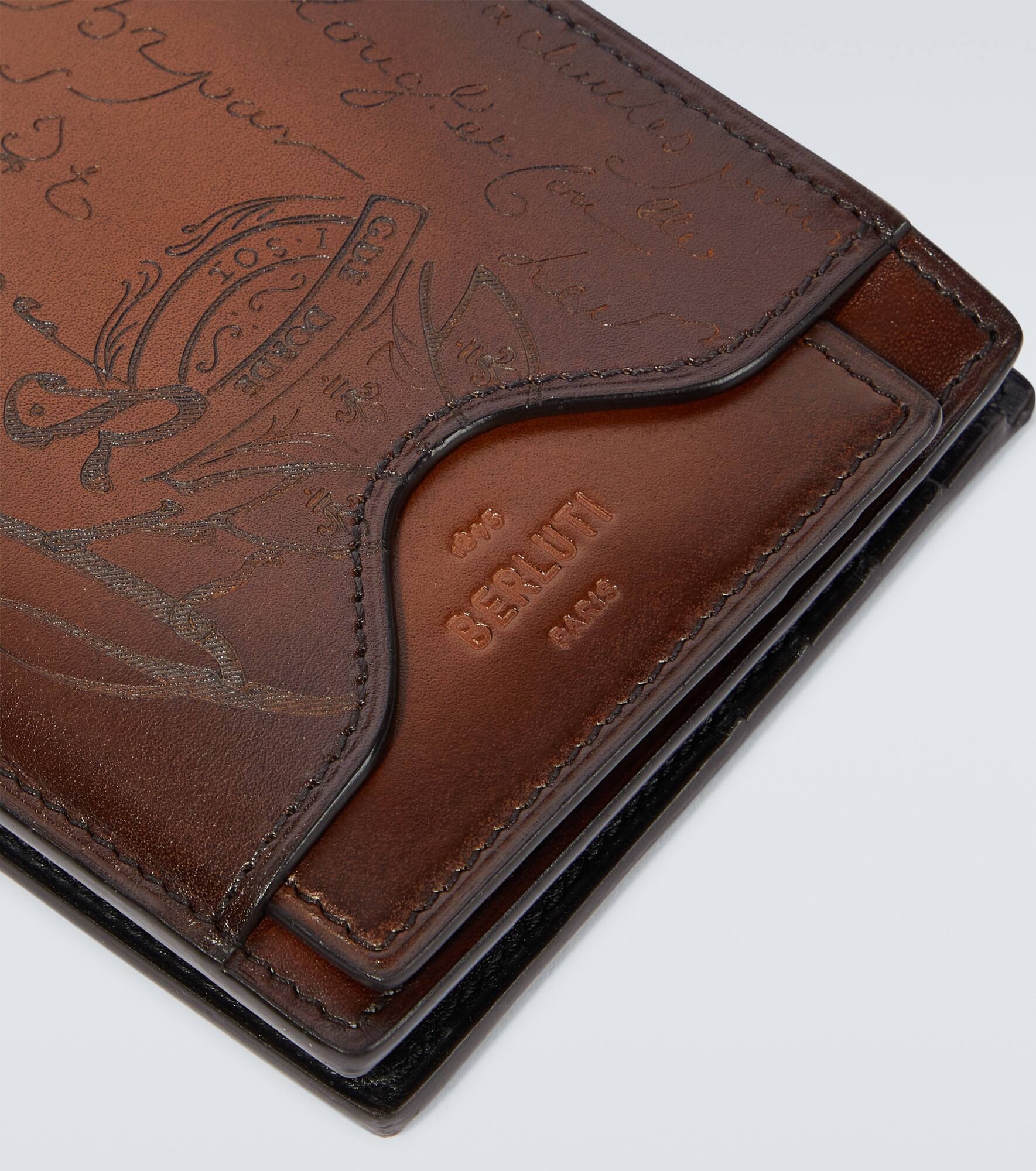 Makore 2-in-1 Scritto leather Wallet - 4