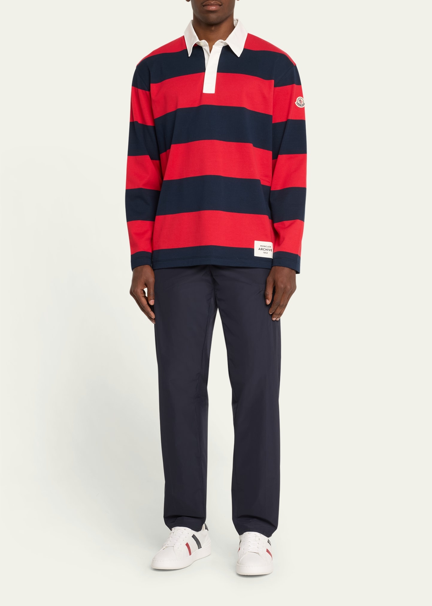Men's Drawstring Straight-Leg Trousers - 2