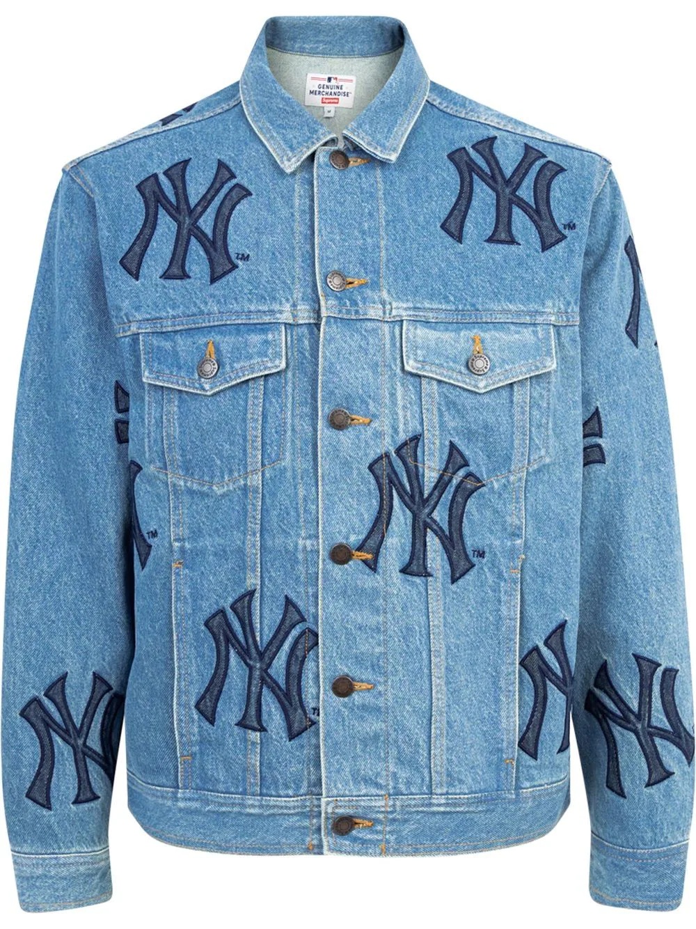 x New York Yankees denim jacket - 1