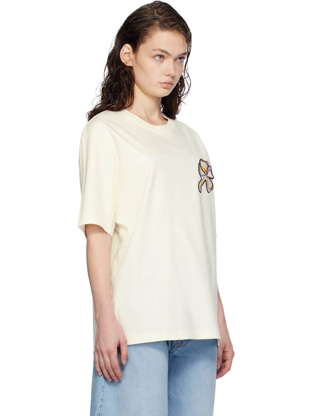 White Clover Snake Patch T-shirt - 2