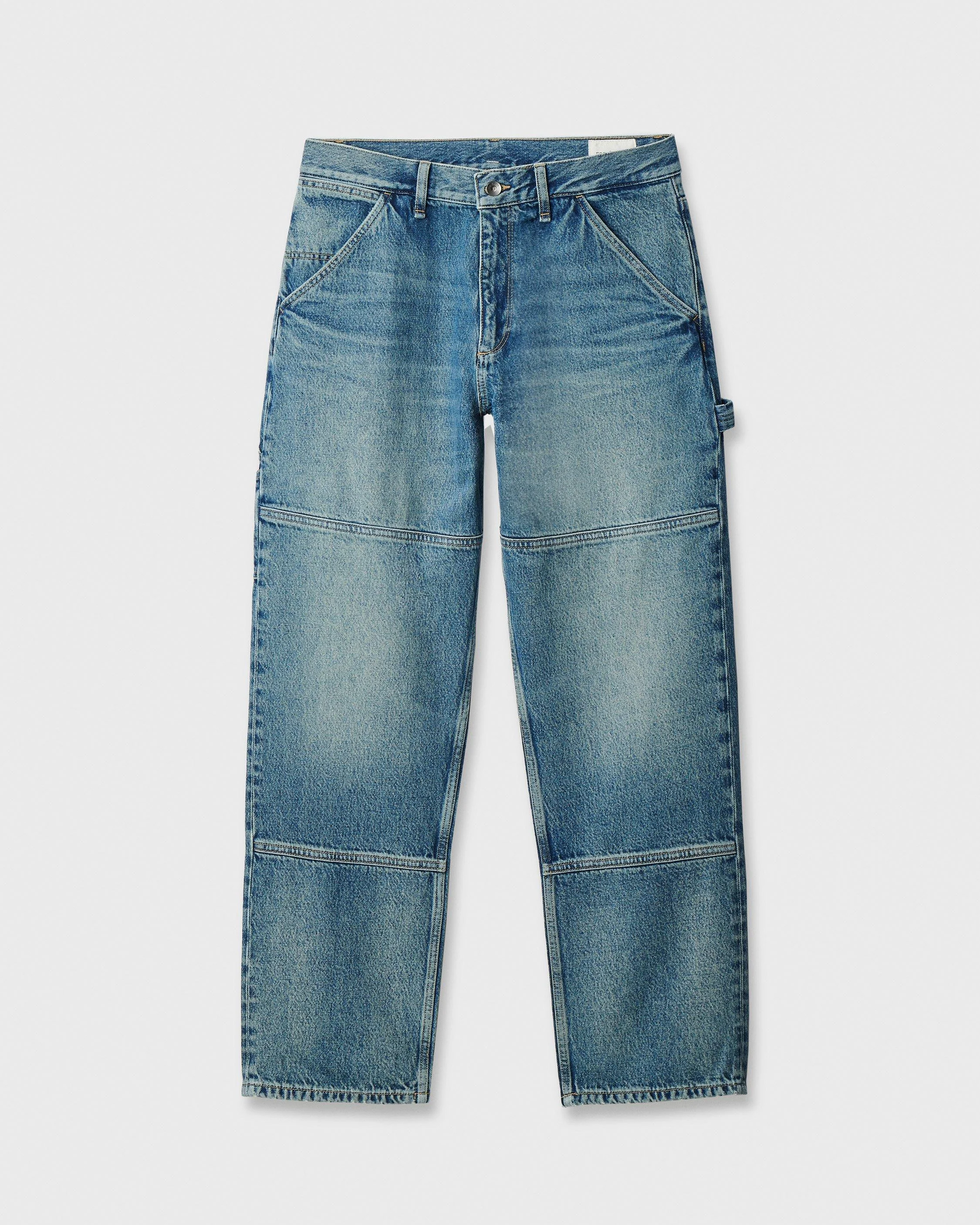 Workwear Jean Mid-Rise in Authentic Rigid Denim - 1