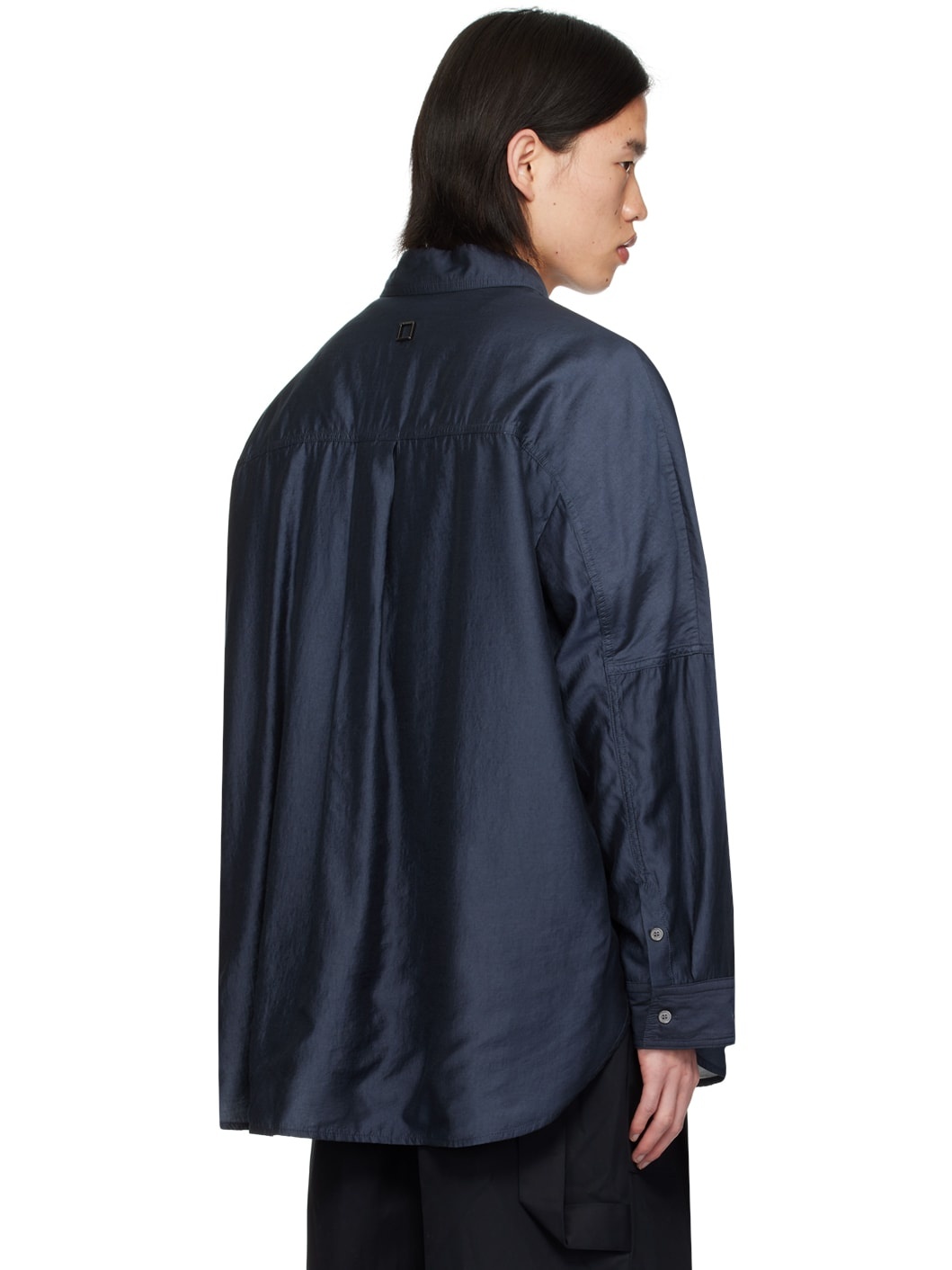 Navy Patch Pocket Shirt - 3