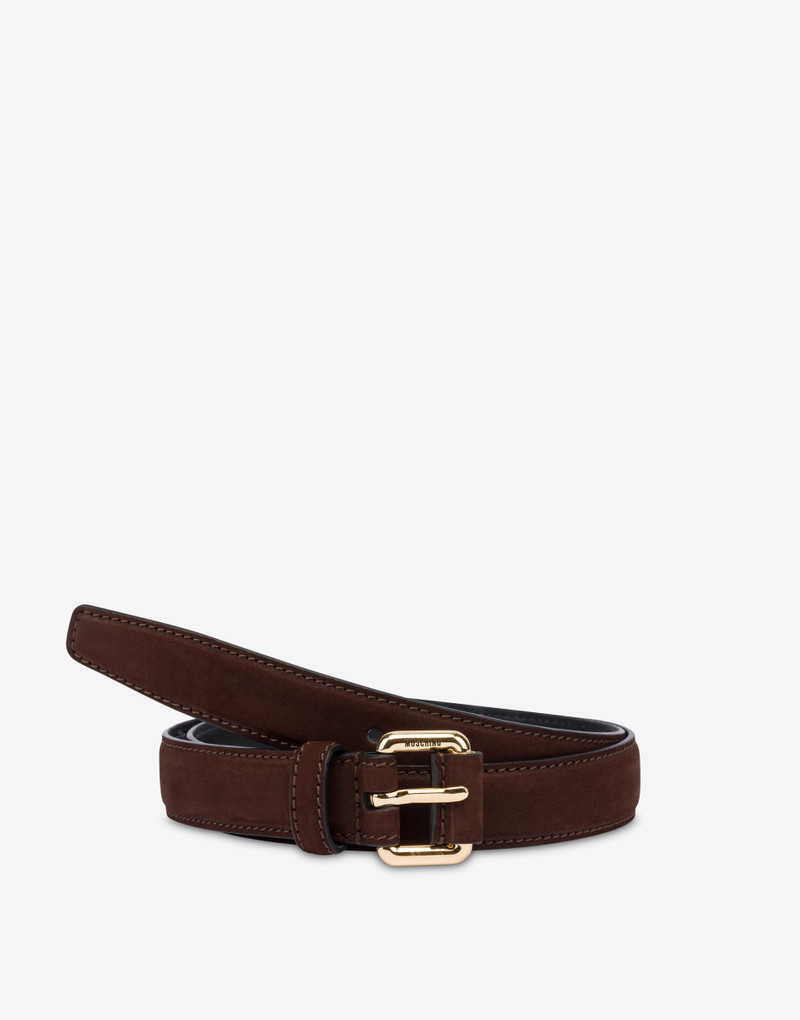 Moschino NUBUCK BELT outlook