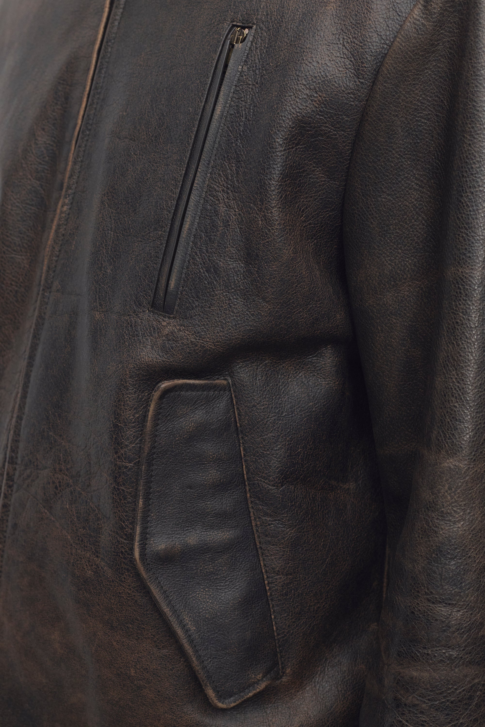 Akia Jacket in Leather - 6